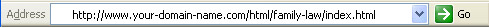 Address bar 1